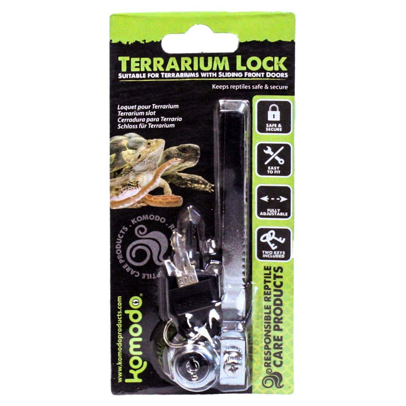 Komodo Terrarium Lock One Size (1 Count) - PawsPlanet Australia