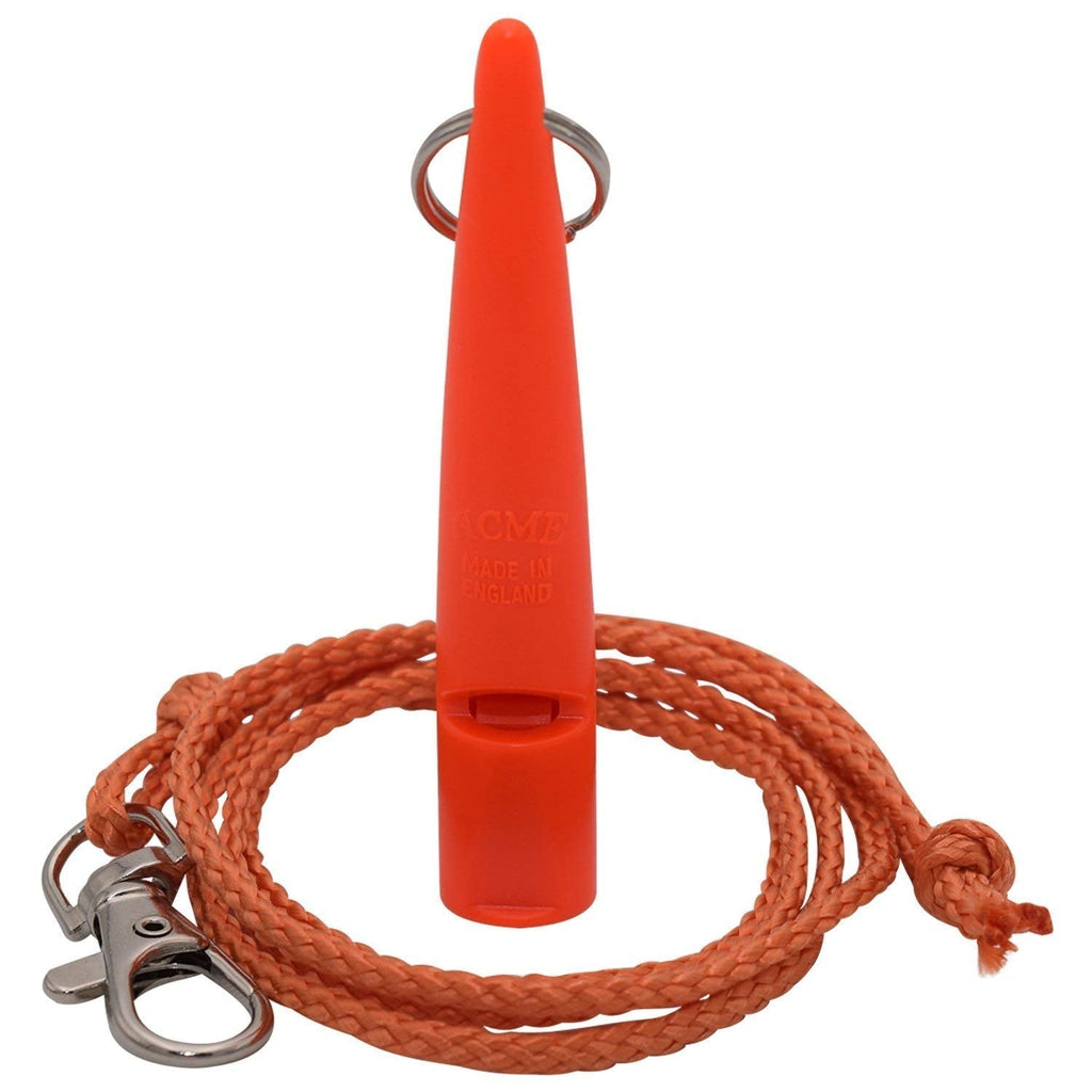 Acme dog whistle 210,5 orange with a lanyard - PawsPlanet Australia