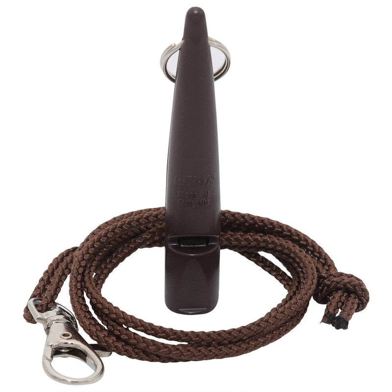 Acme dog whistle 210,5 brown with a lanyard - PawsPlanet Australia