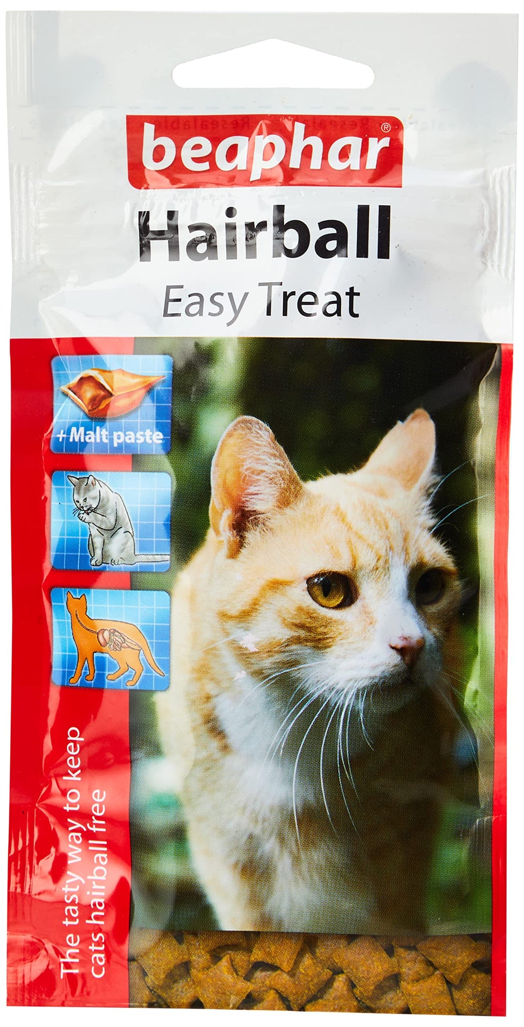 Beaphar Hairball Easy Treats for Cats, 35 g 1 - PawsPlanet Australia