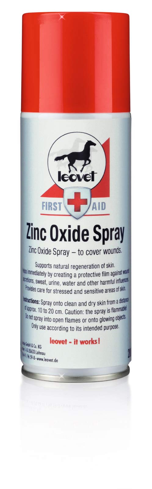 Leovet See Description Zinc Oxide Spray, Clear, Regular - PawsPlanet Australia