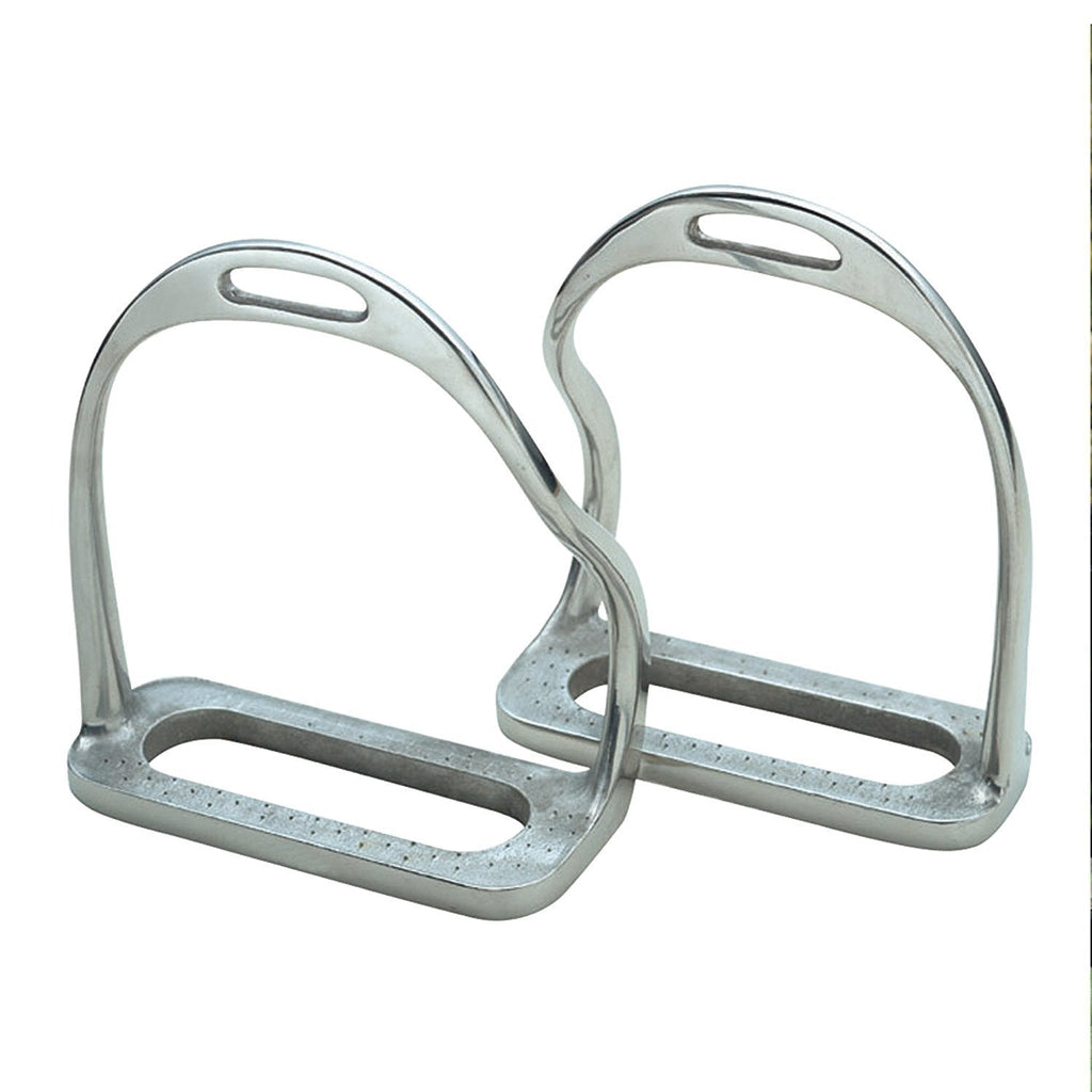 Shires Bent Leg Safety Stirrup Irons Australian 3.75" - PawsPlanet Australia