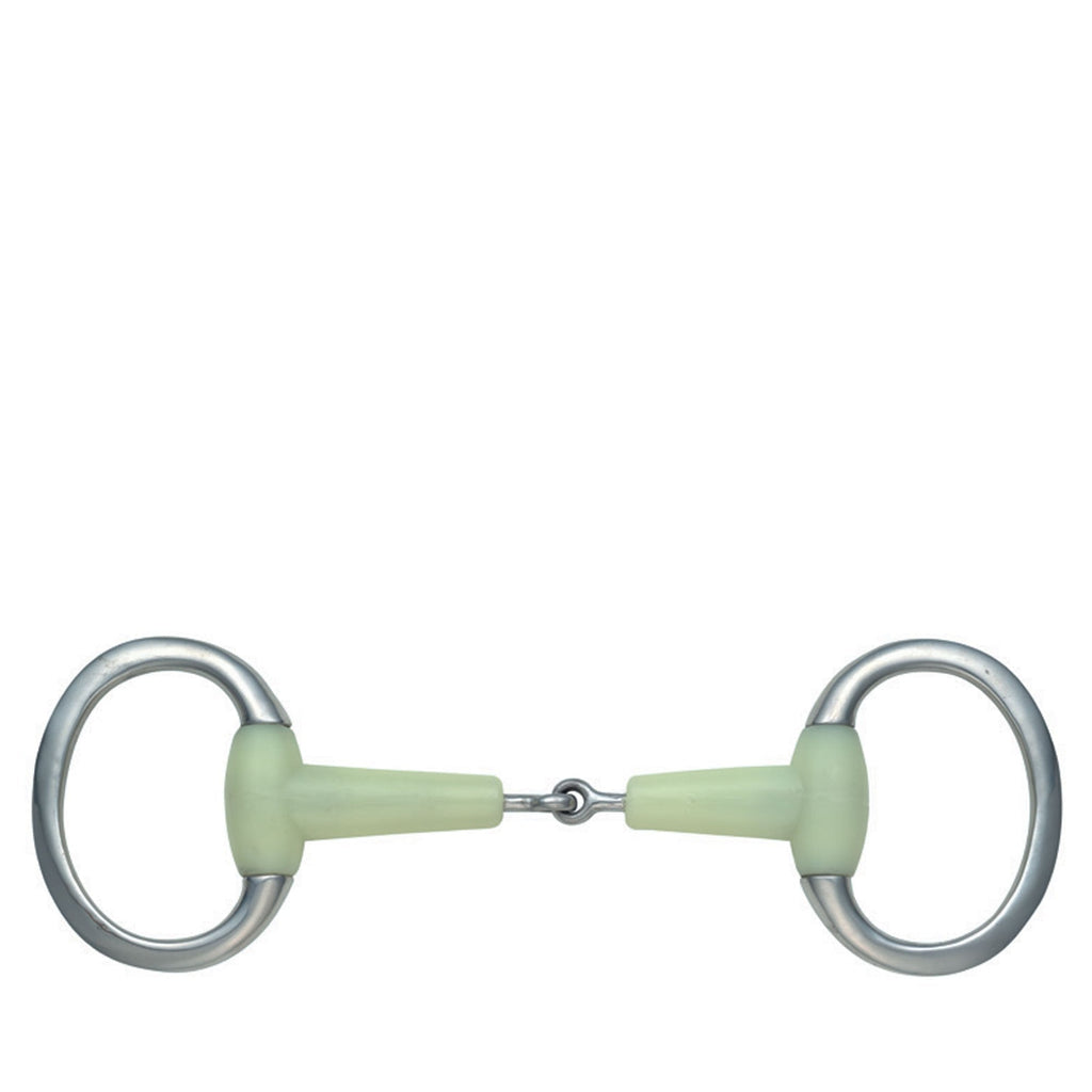 EquiKind Jointed EggButt Flat Ring Snaffle- Choose Size! 5" - PawsPlanet Australia