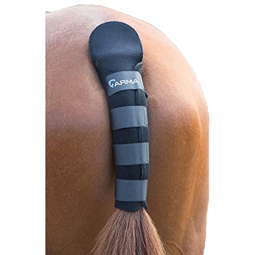 Shires Neoprene Tail Guard- 9399 One Size Black - PawsPlanet Australia