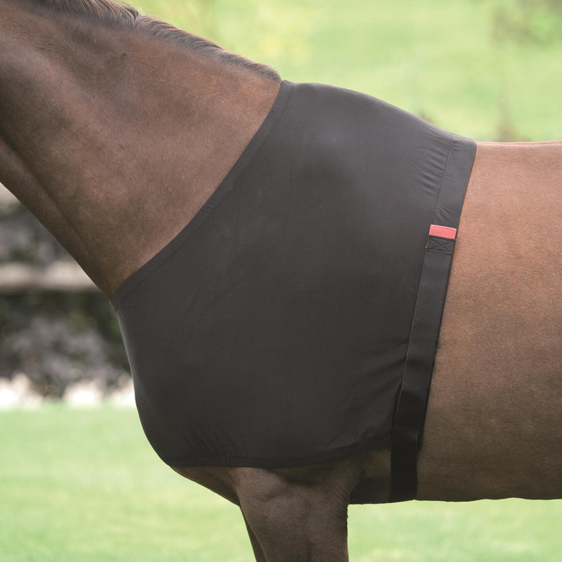 Shires Anti-Rub Stretch Vest - Black Full - PawsPlanet Australia