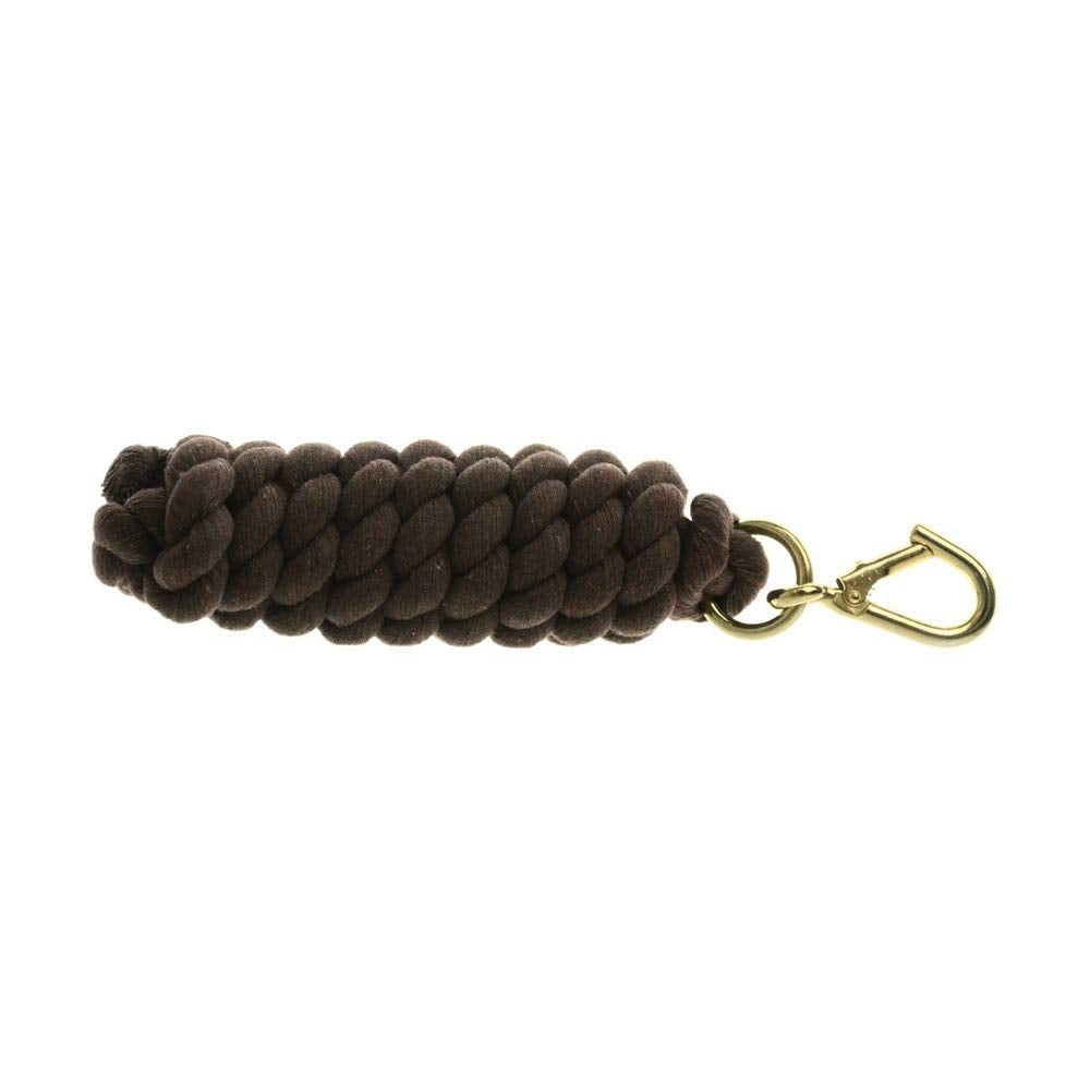 Hy Extra Thick Lead Rope Brown - PawsPlanet Australia
