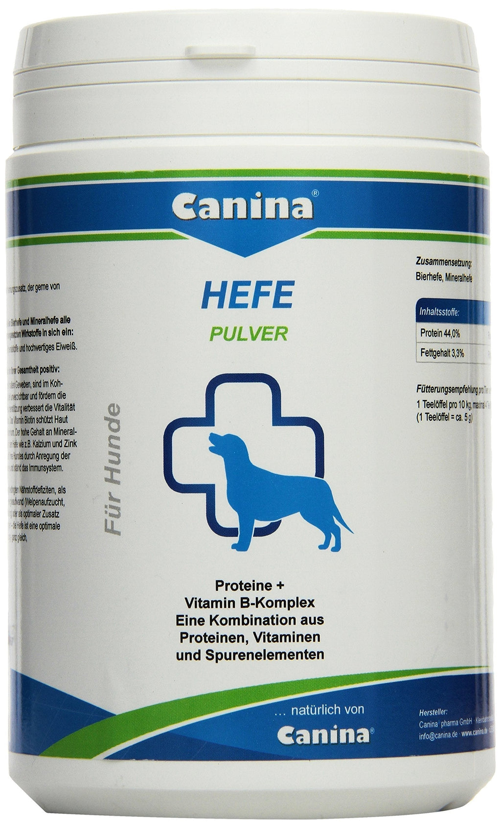 canina yeast powder, 1er pack (1 x 0.6 kg) - PawsPlanet Australia