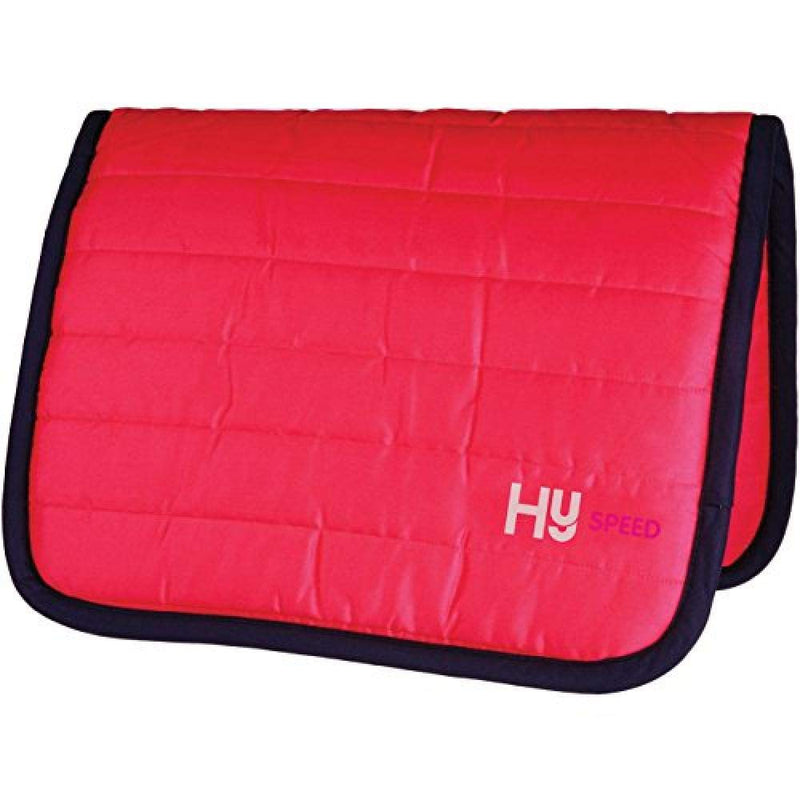 HySPEED Comfort Pad Sattelpad - - Raspberry/Navy - PawsPlanet Australia