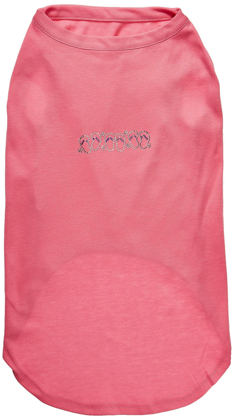 Mirage Beach Sandals Rhinestone Pet Shirt, XXX-Large, Bright Pink 3XL - PawsPlanet Australia