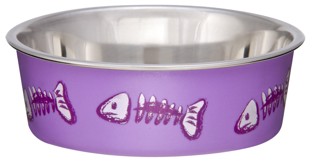[Australia] - Acurel LLC Loving Pets Fish Bella Bowl for Cat, X-Small, 1/2-Pint Lilac 