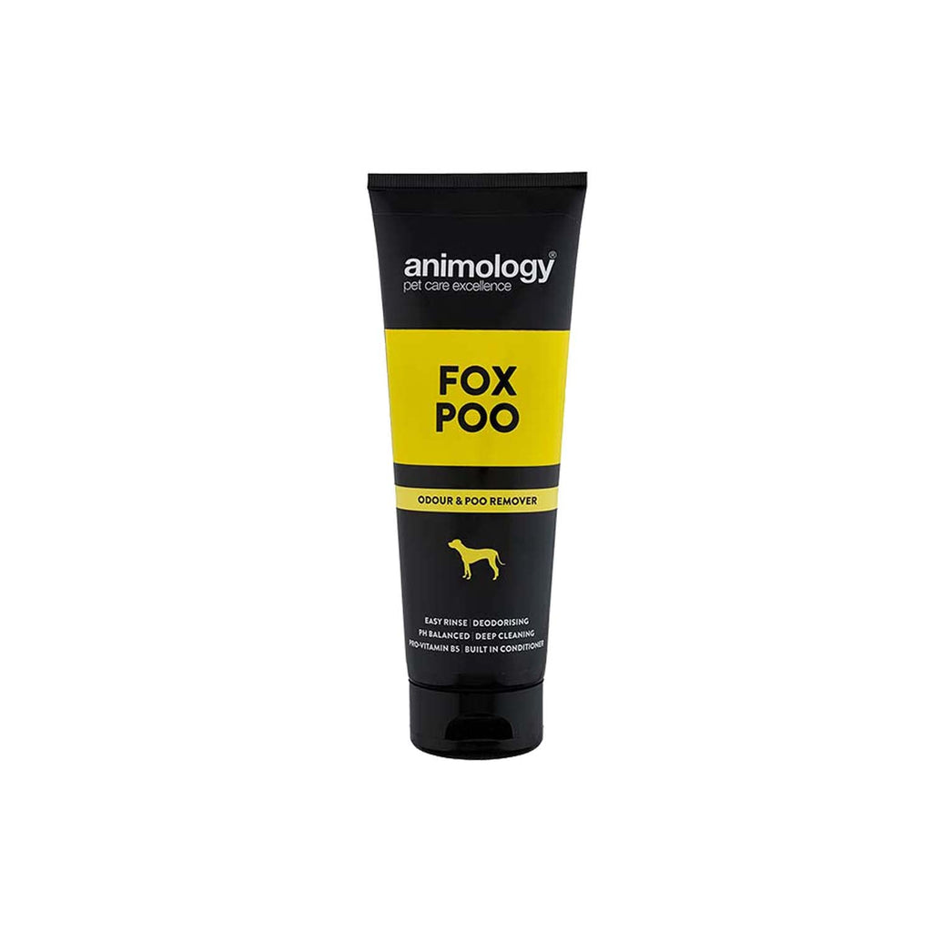 Animology Fox Poo Shampoo For Dogs | With Conditioners and Pro-Vitamin B5 | Odour Removing Shampoo | Suitable For All Coats and Skin Types Including Sensitive Skin | 250ml 250 ml - PawsPlanet Australia