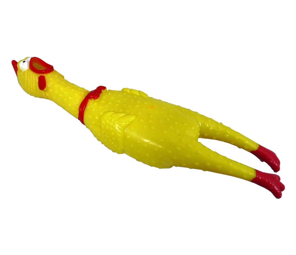 Trev's Toys Squeaky Vinyl Chicken Toy For Dogs - Assorted Designs - PawsPlanet Australia