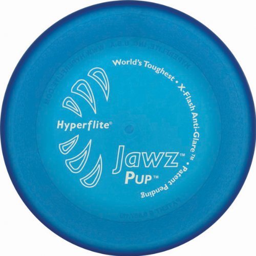 New Games Hyperflite Jawz Pup Dog Frisbee for Small Dogs Blue - PawsPlanet Australia