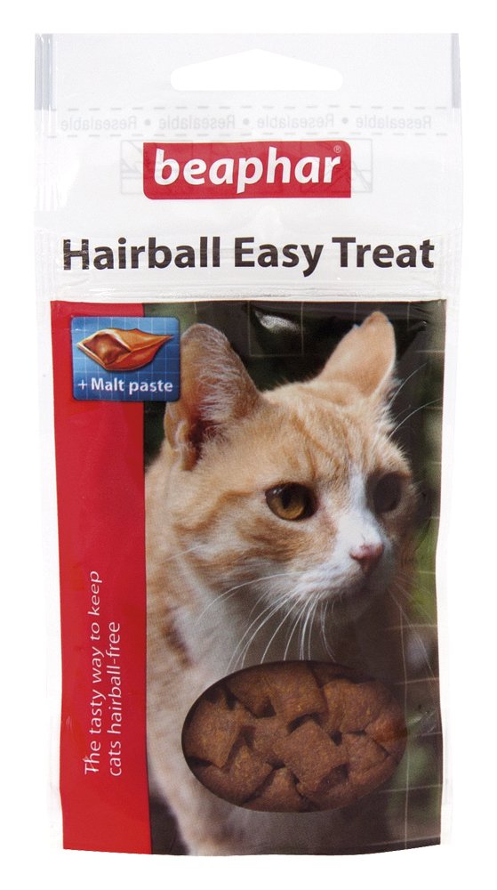 Beaphar Hairball Easy Treats for Cats 35 g (Pack of 9) 35 g (Pack of 9) - PawsPlanet Australia