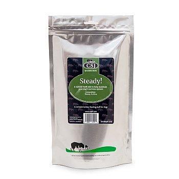 Steady - CSJ -Steady is a naturally formulated herbal remedy especially for maintenance of the nervous system of dogs. - PawsPlanet Australia