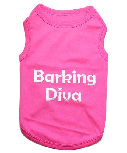 Parisian Pet Barking Diva Dog T-Shirt, Medium M - PawsPlanet Australia