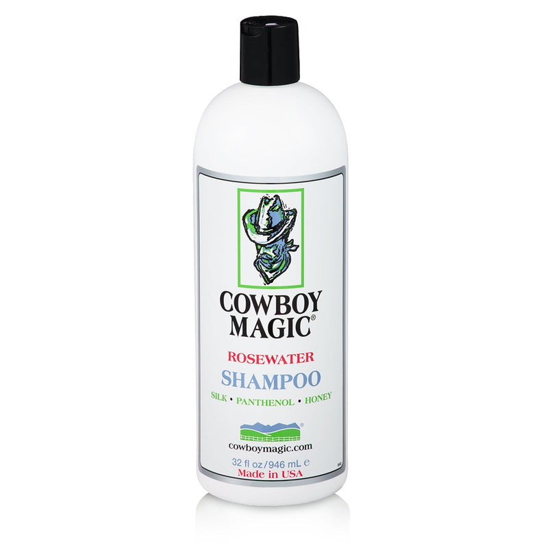 COWBOY MAGIC Unisex's Rosewater Shampoo, White, 946 ml - PawsPlanet Australia
