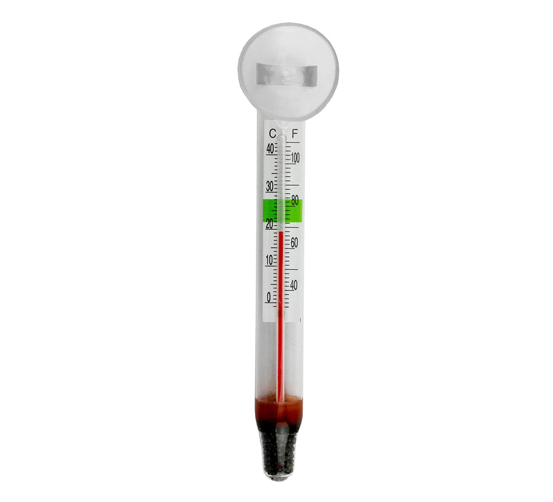 Glass Fish Tank Thermometer with Sucker - PawsPlanet Australia