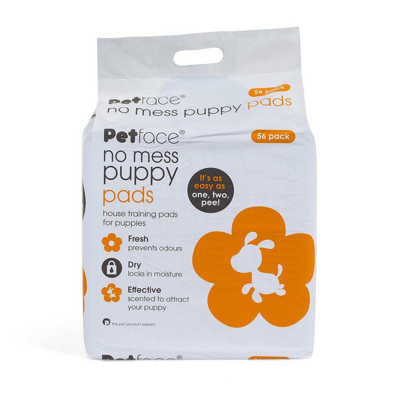 Petface No Mess Puppy Pad, Pack of 56 - PawsPlanet Australia