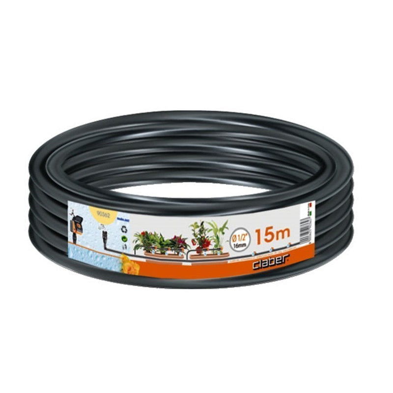Claber 90362 Polyethylene Pipe 15 m 1/2 Inch (13-16 mm) - PawsPlanet Australia