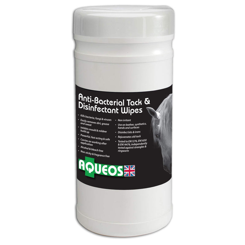 Aqueos Anti-microbial Multi-Use Disinfectant and Tack Wipes - PawsPlanet Australia