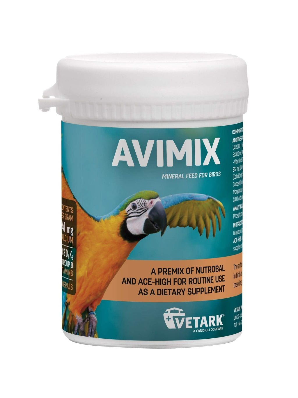 Vetark Avimix, 50 g - PawsPlanet Australia