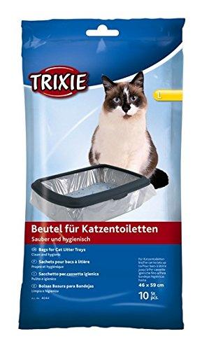 Bulk - Trixie Cat Litter Tray Bags, 46 59 cm, 6 Packs Of 10-60 Pieces - PawsPlanet Australia