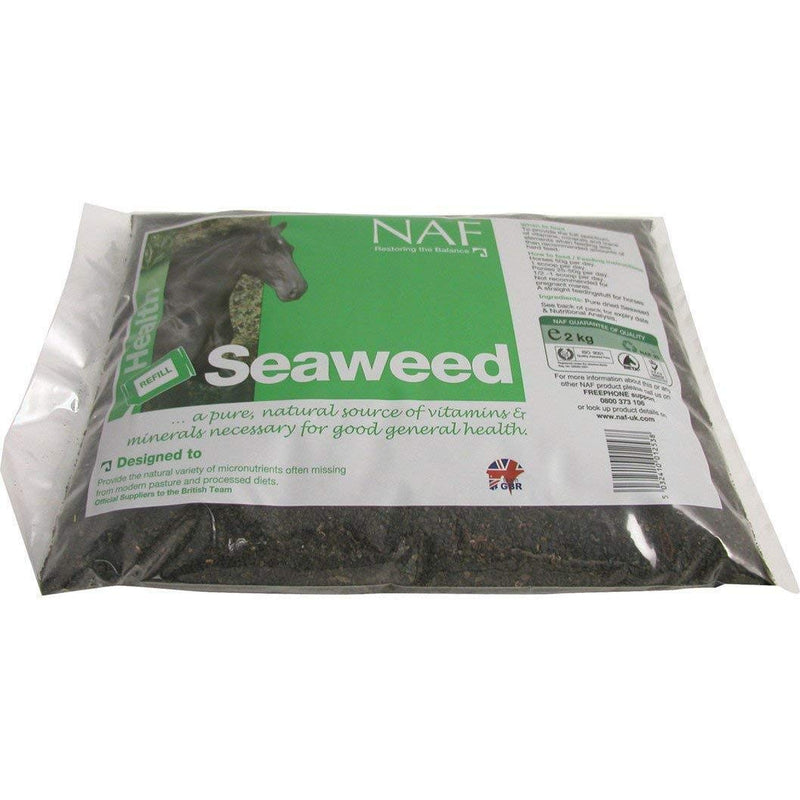 Natural Animal Feeds Naf Seaweed 2kg Refill - Clear, 2Kg Refill - PawsPlanet Australia