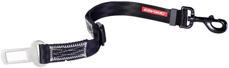 EZYDOG Adjustable Dog Seat Belt Attachment Car - Car Restraint Harness Black - PawsPlanet Australia