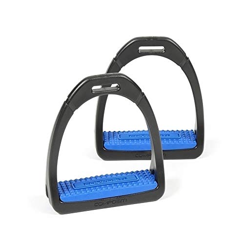 Compositi Premium Profile Stirrup-Royal Blue Child - PawsPlanet Australia