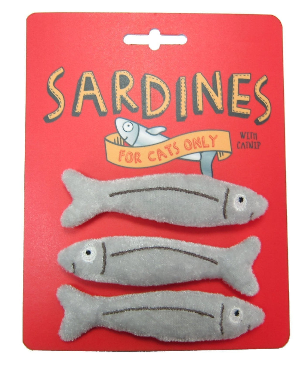 Happy Meow Sardine Catnip Toy - PawsPlanet Australia