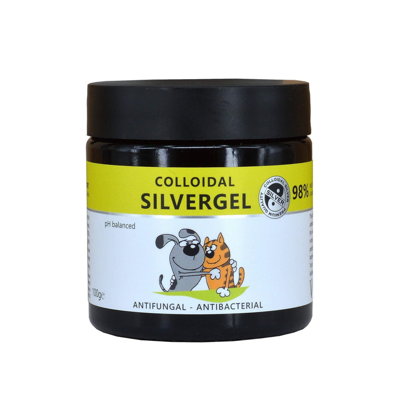 Nature's Greatest Secret Colloidal Silver Antibacterial Pets Skin Gel, 100 ml - PawsPlanet Australia