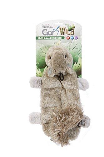 Gor Pets Soft Dog Toy Plush Wild Squirrel - PawsPlanet Australia