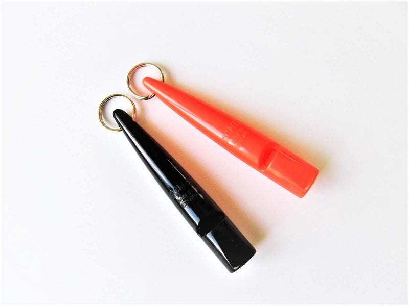 ACME NEW 211.5 Dog Whistles - Pair Black and Orange - PawsPlanet Australia