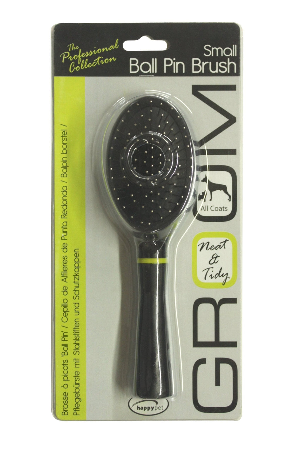 "Groom" Small Ball Pin Brush for Dogs - PawsPlanet Australia