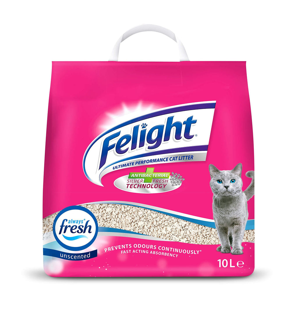 Felight Ultimate Performance Cat Litter, Unscented, 10L - PawsPlanet Australia