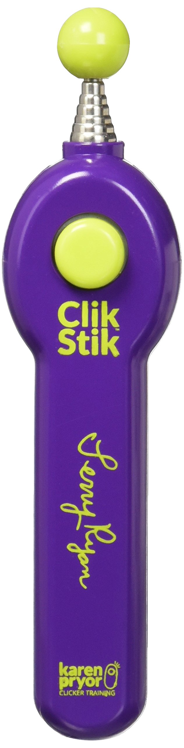 Karen Pryor Clicker Training Terry Ryan Clik Stik for Pet Training Purple - PawsPlanet Australia