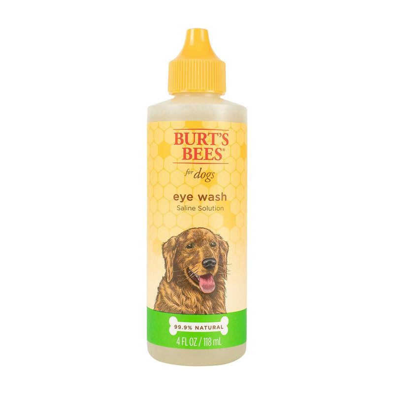 Burt's Bees for Pets Dogs Natural Eye Wash with Saline Solution | Eye Wash Drops for Dogs Or Puppies, 4oz (FF4934) - PawsPlanet Australia