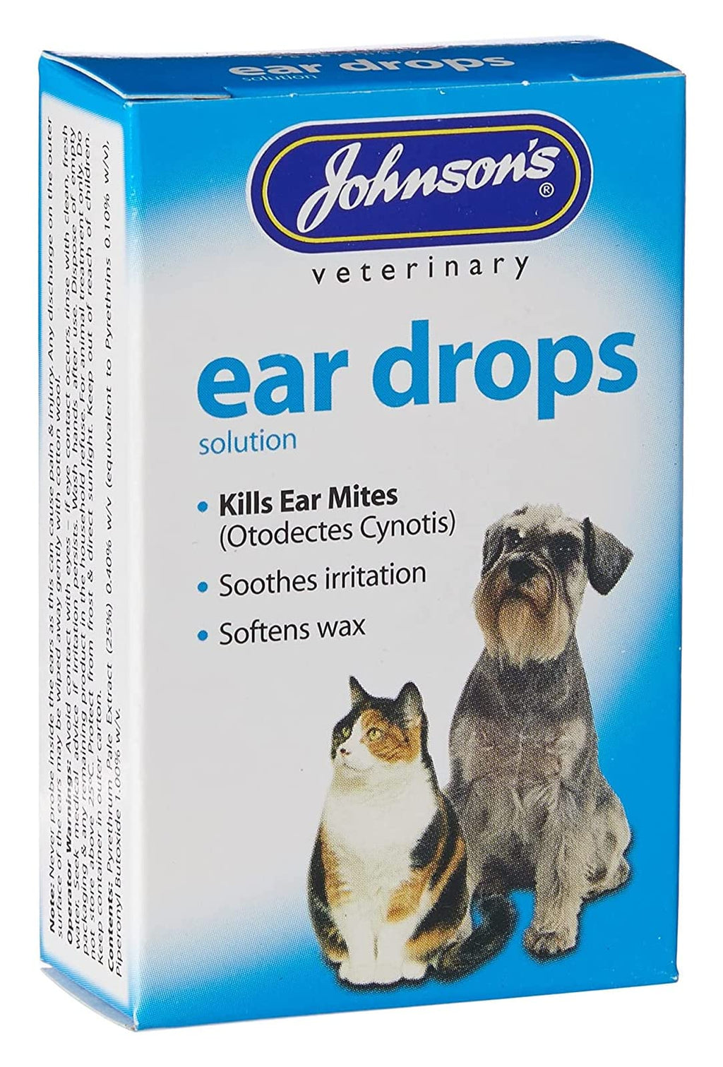 Jvp Dog & Cat Ear Drops 15ml - PawsPlanet Australia