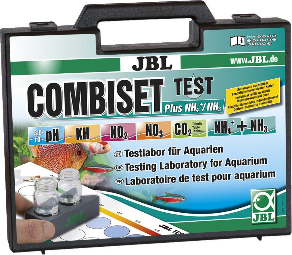 JBL Aquarium Test Case For Water Analysis, Test Combi Set Incl. ammonium test - PawsPlanet Australia