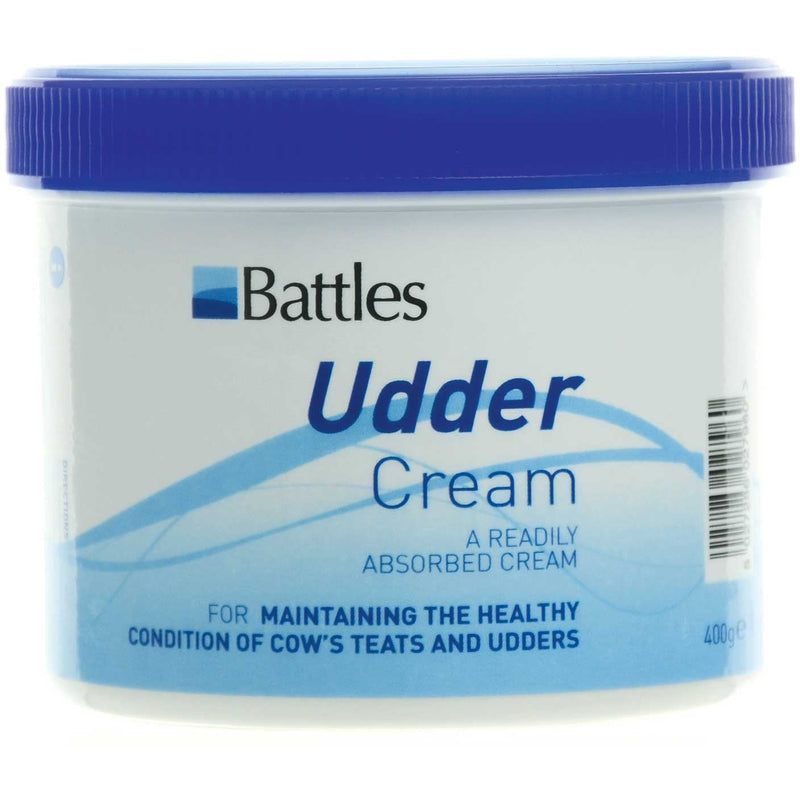 Battles cream The Original Udder Cream - White, 400g - PawsPlanet Australia