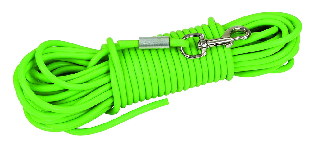 Kerbl PVC Tracking Leash, 15 m, Green - PawsPlanet Australia