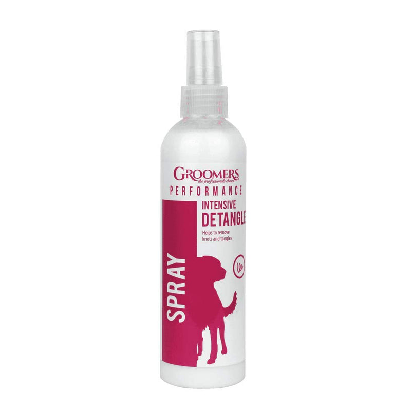 Groomers Performance Intensive Detangle Spray For Dogs - 250ml Single - PawsPlanet Australia