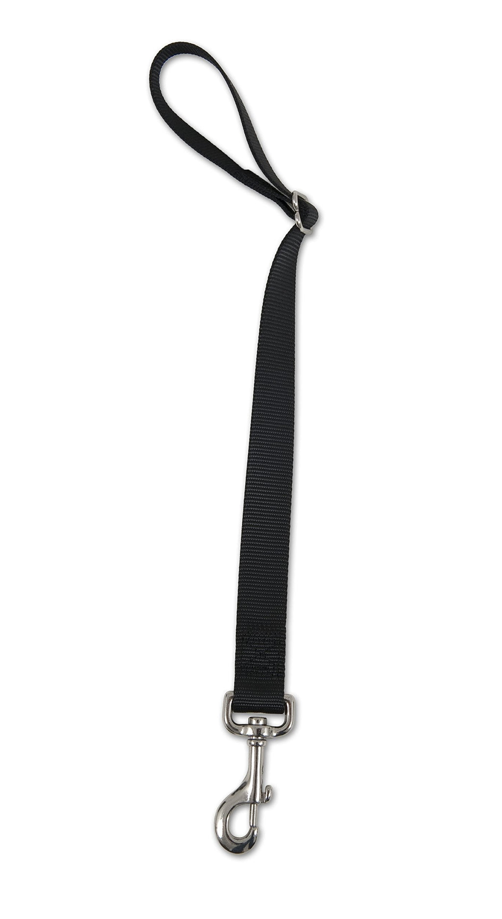 Petmate 11483 Seat Belt Loop Tether for Pets, Medium/Large, Black M/L - PawsPlanet Australia