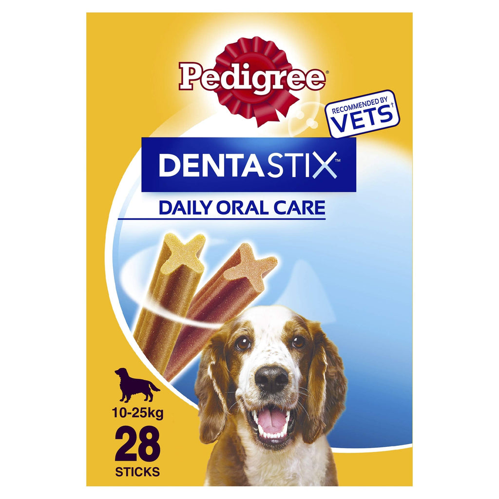 Pedigree Dentastix Medium Dog Dental Chews, 28 Sticks, 720 g - PawsPlanet Australia