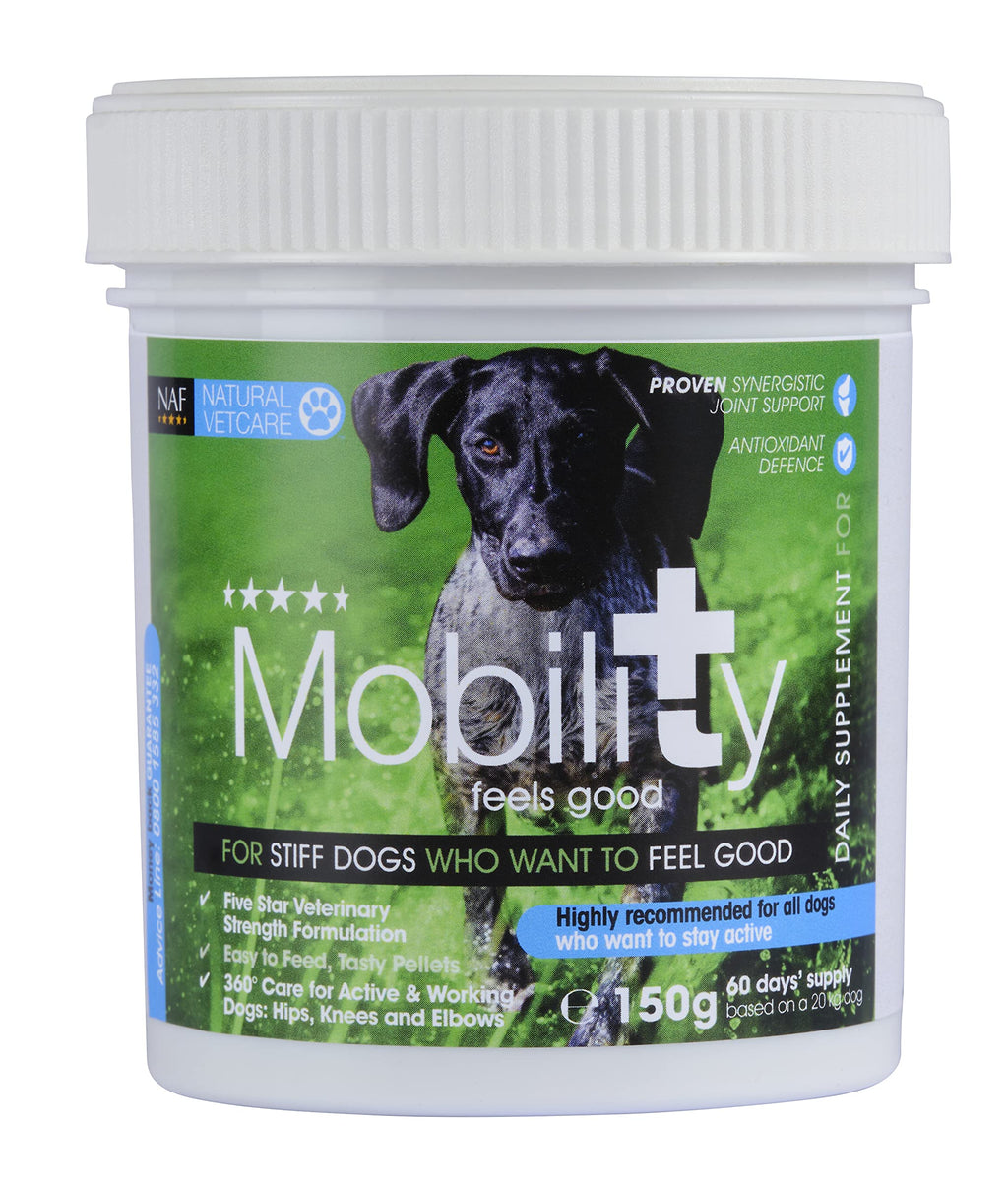 Natural VetCare Mobility Veterinary Strength Joint Supplement for Stiff Dogs 150 g - PawsPlanet Australia