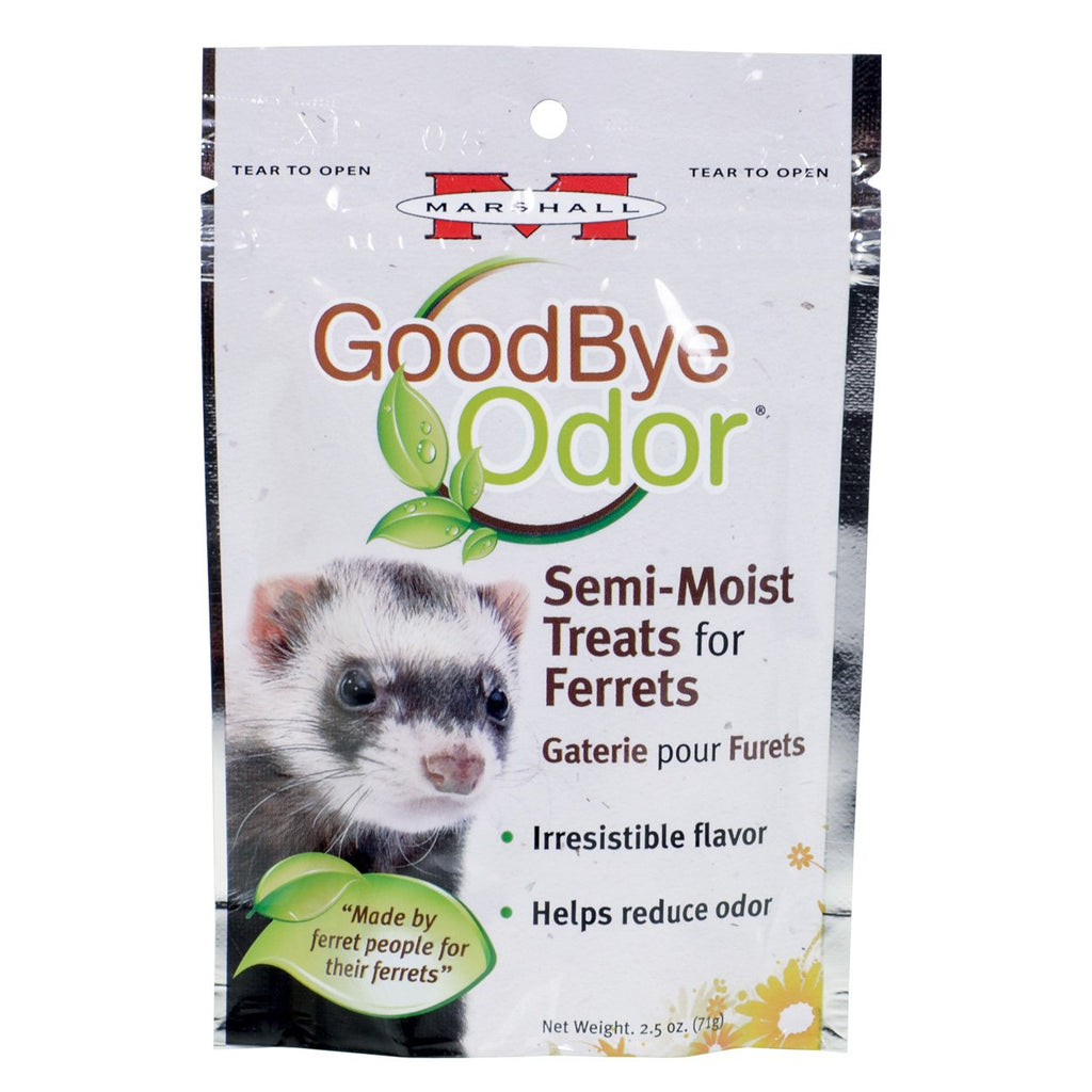 Marshall Pet Products Goodbye Odor Ferret Treats, 2.5 oz. - PawsPlanet Australia