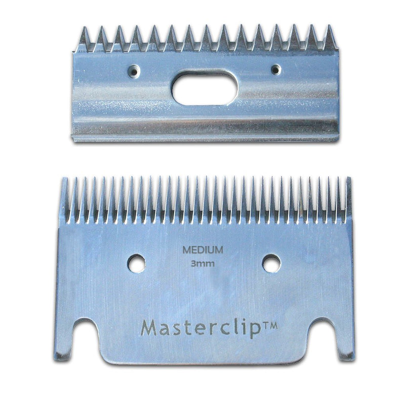 Masterclip Horse Clipping Blades Fit Liveryman Calypso Heiniger Dextella Maxtra (3mm Medium Cut) - PawsPlanet Australia