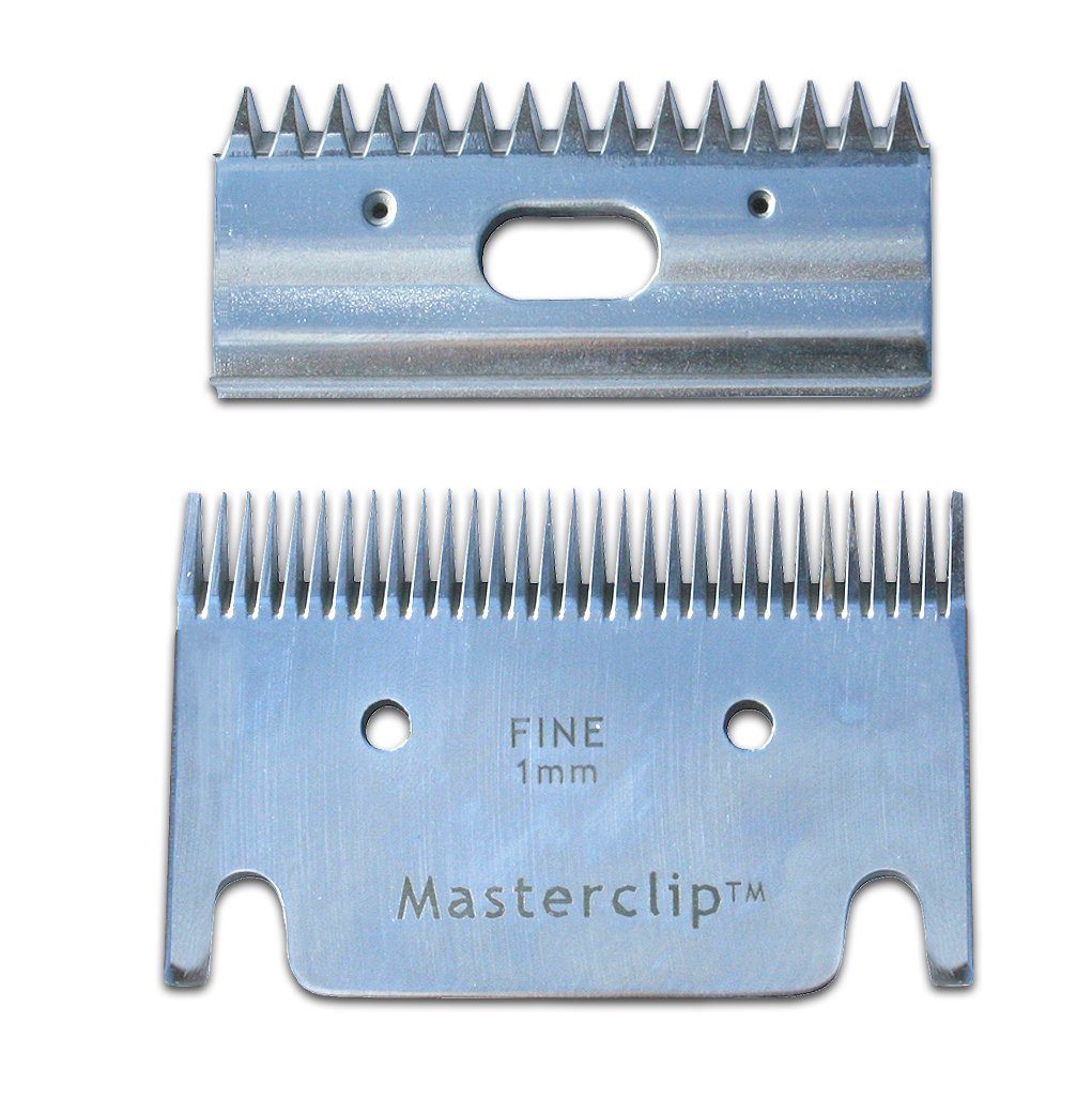 Masterclip Horse Clipping Blades Fit Liveryman Calypso Heiniger Dextella Maxtra (1mm Fine Cut) - PawsPlanet Australia