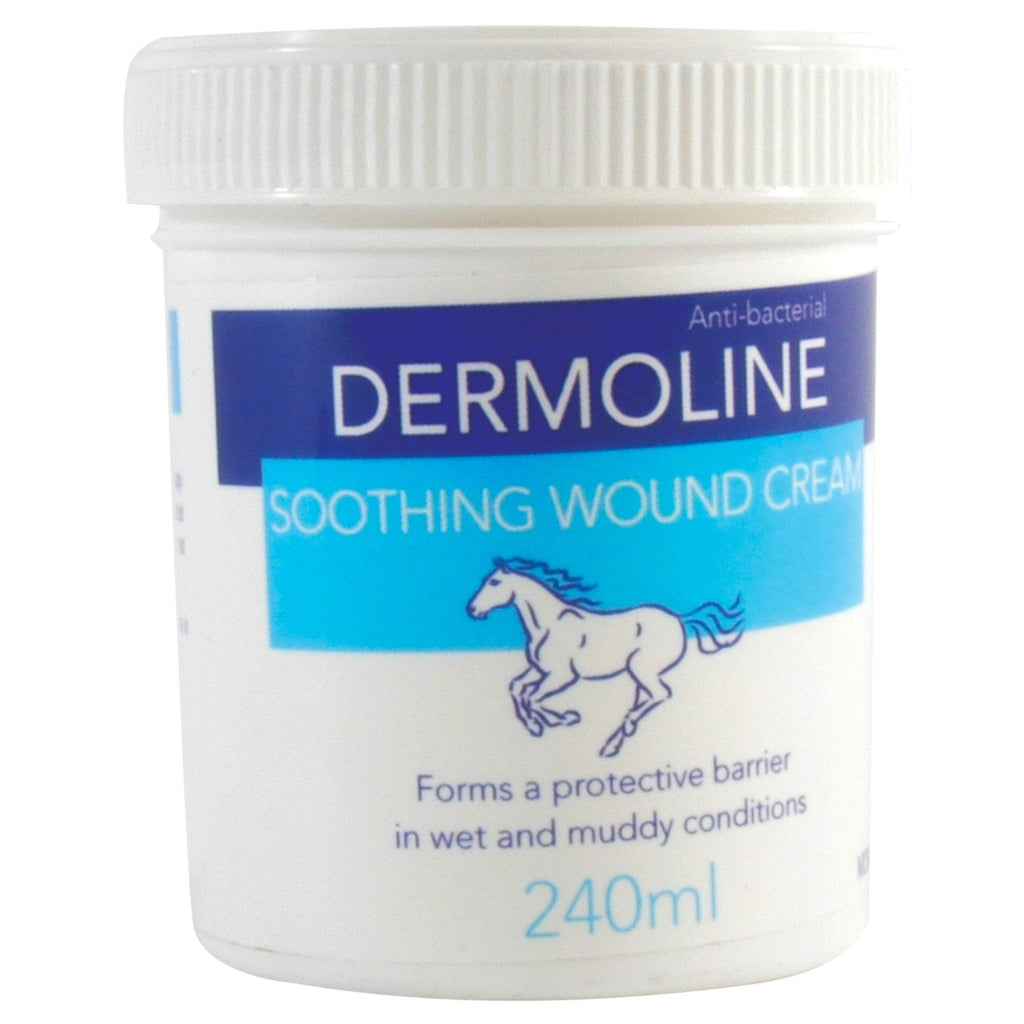 Deronline Soothing wound Cream For Horses 240ml- an antibacterial wound cream - PawsPlanet Australia